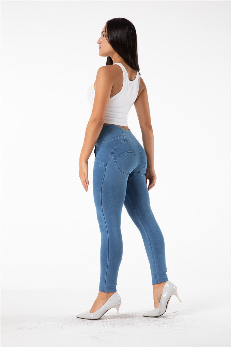 High Waist Bootleg (Flare) Shaping Pant High Waist - Grey Denim – Melody  South Africa