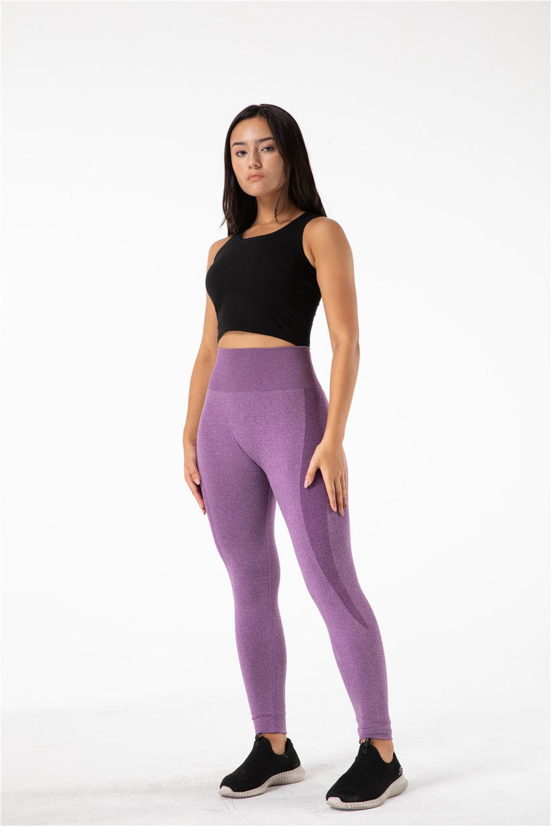 Blue Seamless Gym Leggings – Melody South Africa
