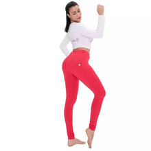 Load image into Gallery viewer, Melody Shaping Leggings Mid Waist Red - Melody South Africa