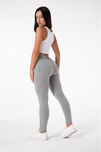 Load image into Gallery viewer, Melody Shaping Leggings Regular Mid Waist Cotton Grey - Melody South Africa