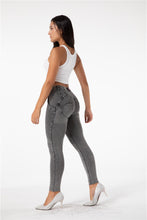 Load image into Gallery viewer, Melody Shaping Pants Regular Mid Waist Denim Grey - Melody South Africa